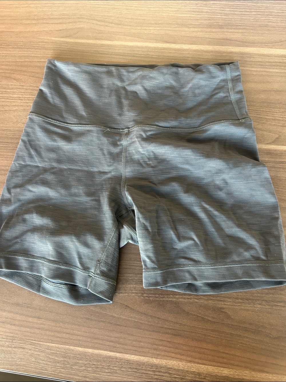 lululemon athletica Gray High-Rise Athletic Shorts